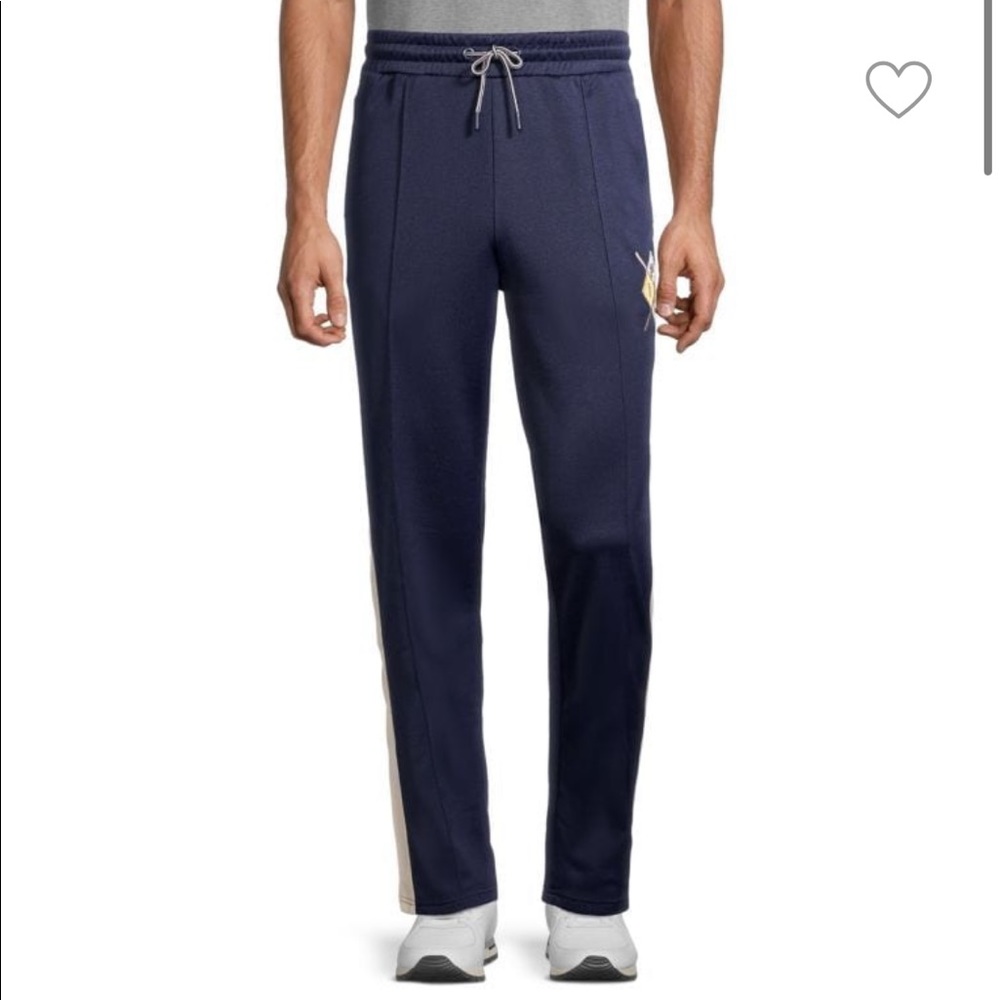 FILA Claudio side-Tape Jogger Pants Size S, Blue, like new